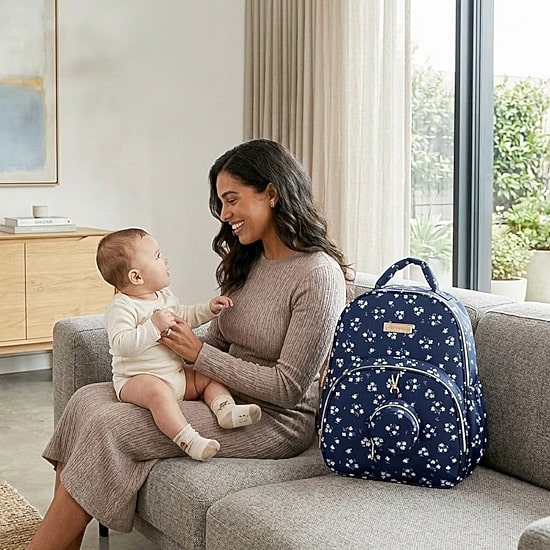 Baby Essentials Adjustable Straps Diaper Bag