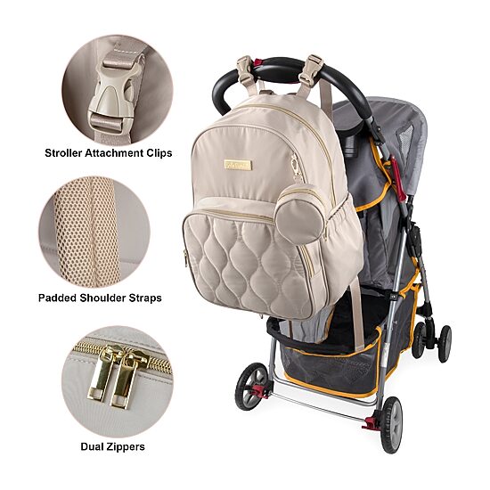Baby Essentials Adjustable Straps Diaper Bag