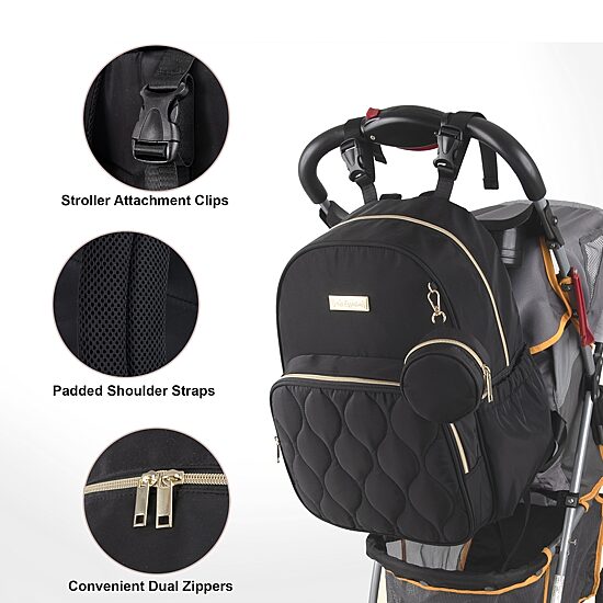 Baby Essentials Adjustable Straps Diaper Bag
