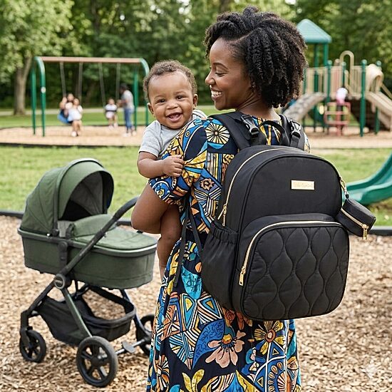 Baby Essentials Adjustable Straps Diaper Bag