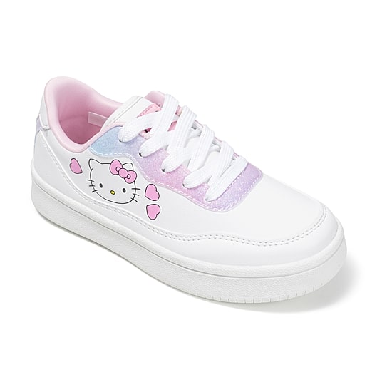 Helo Kitty Little & Big Kid Girls Court Sneakers