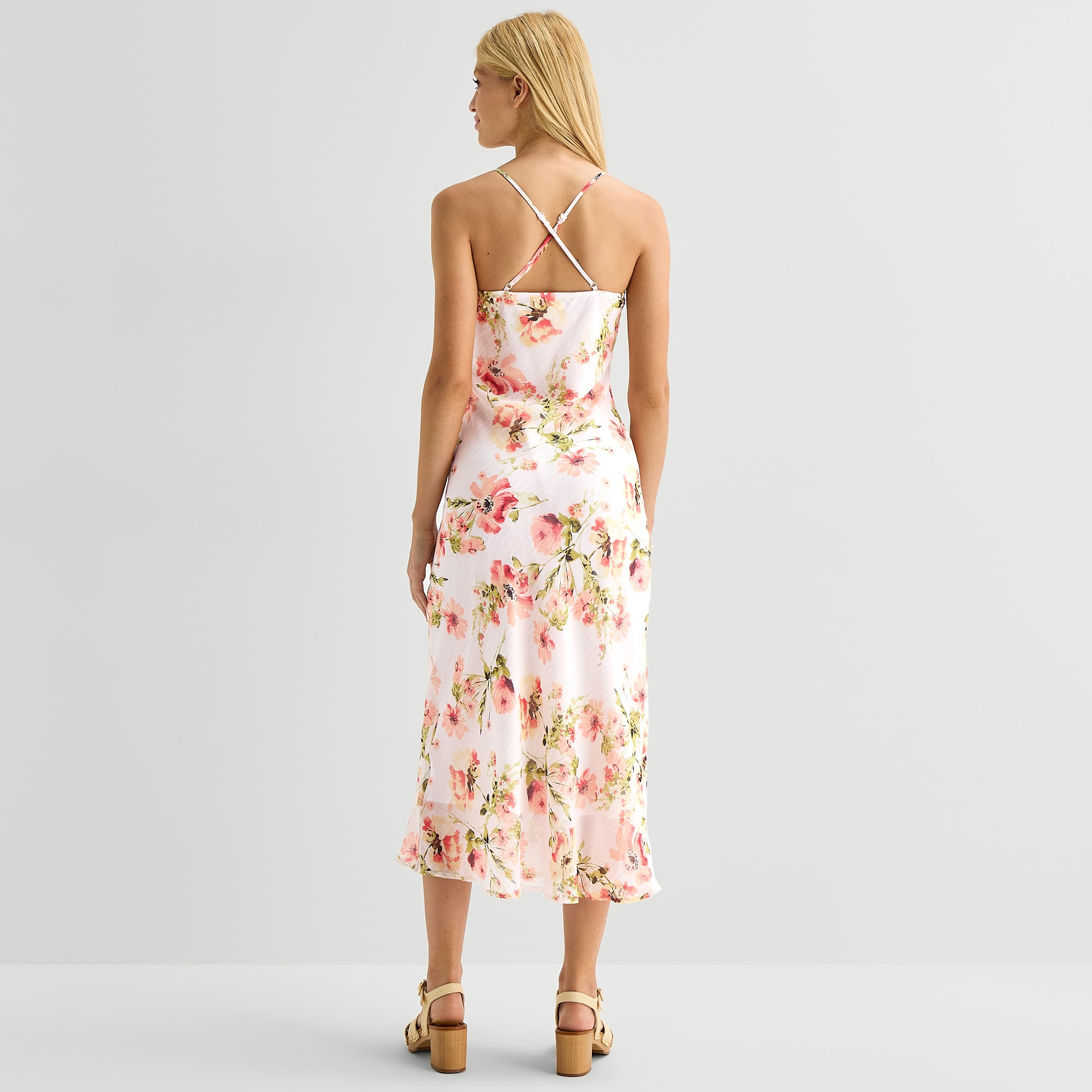 Emerald Sundae Womens Juniors Sleeveless Slip Dress