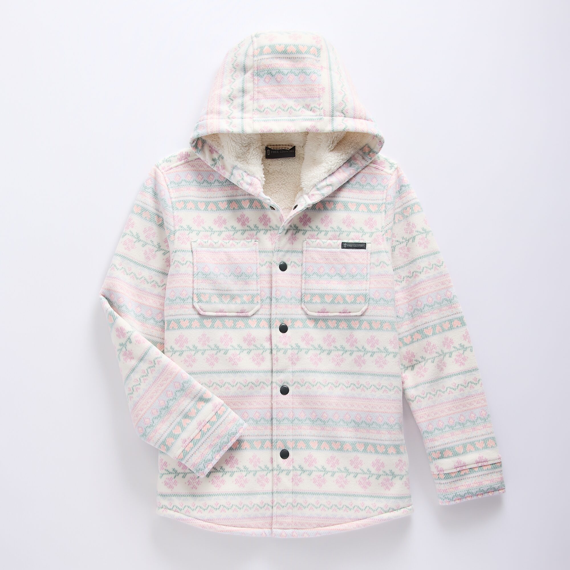 Free Country Big Kid Girls Fleece Lined Jacket