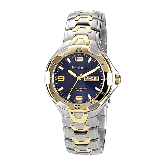 Armitron® Mens Two-Tone Sport Watch
