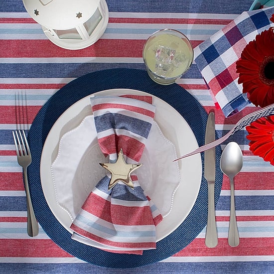 Design Imports Round Doubleframe 6-pc. Placemat