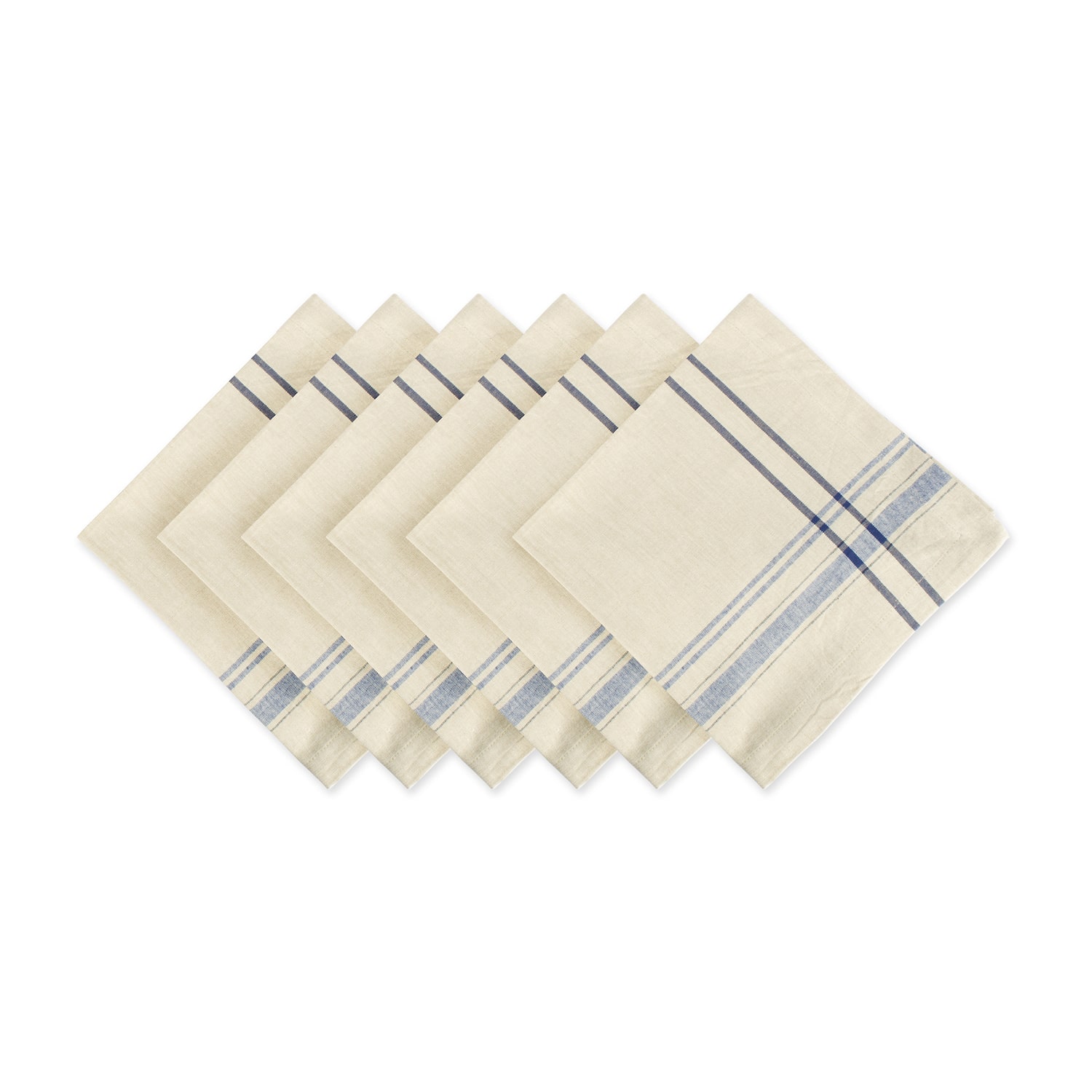 Design Imports French Stripe 6-pc. Napkins