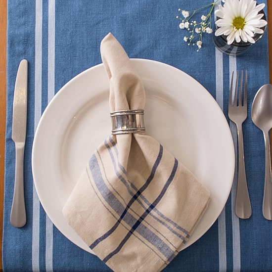 Design Imports French Stripe 6-pc. Napkins