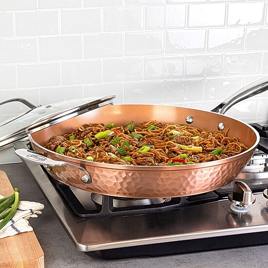 Gotham Steel 14 Inch As Seen On Tv Non-Stick 2-pc. Frying Pan
