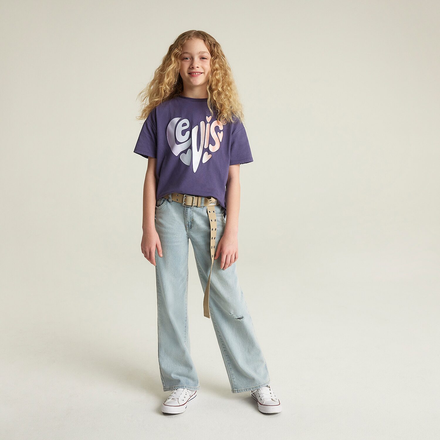 Levi's® Big Kid Girls Wide Leg Jean
