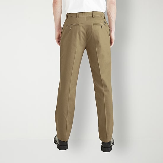 Dockers Signature Iron Free With Stain Defender Mens Comfort Waistband Classic Fit Flat Front Pant