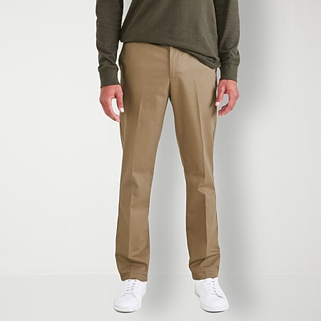 Dockers Workday Khaki With Smart 360 Flex Mens Straight Fit Flat