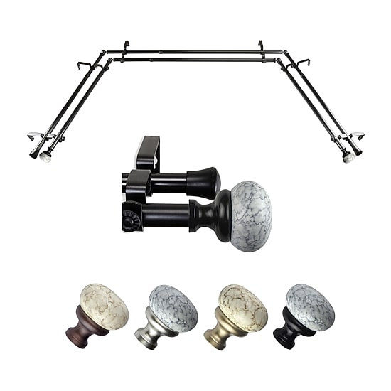 Rod Desyne Merlyn Double Bay Window Rod