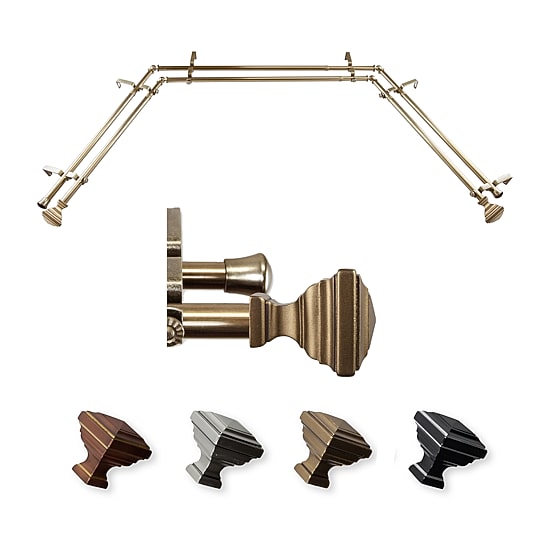 Rod Desyne Eudora Double Bay Window Rod