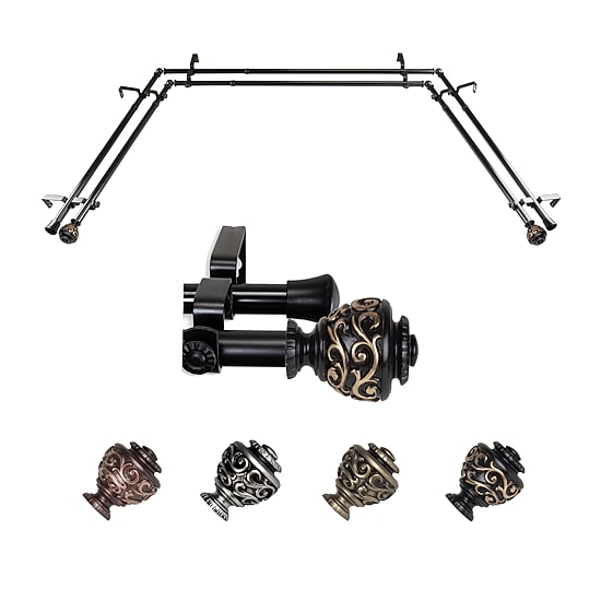 Rod Desyne Eleanor Double Bay Window Rod