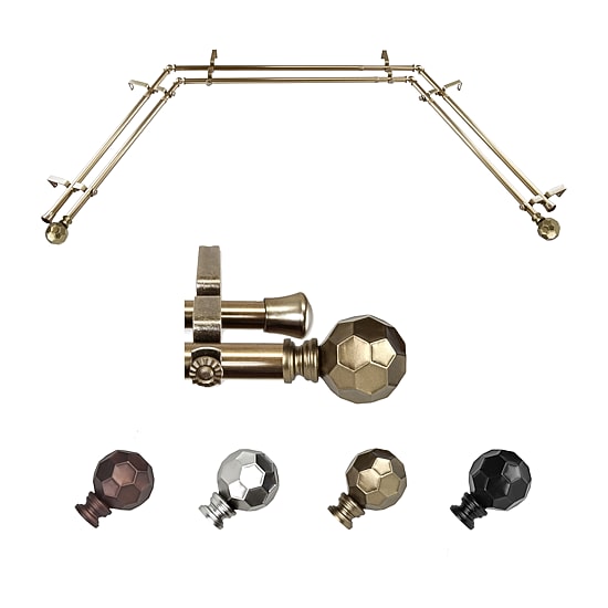 Rod Desyne Christian Double Bay Window Rod