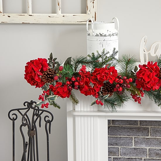 Nearly Natural 60in Cedar Christmas Indoor Garland
