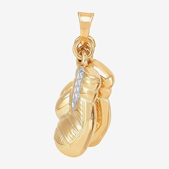 Boxing Gloves Unisex Adult 10K Gold Pendant