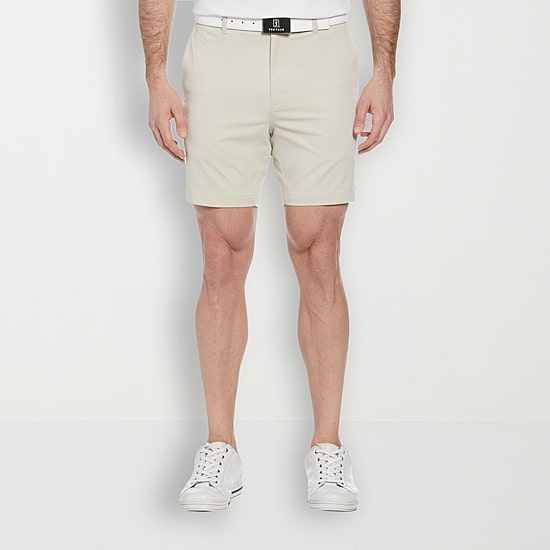 PGA TOUR Mens 7" Mid Rise Golf Short