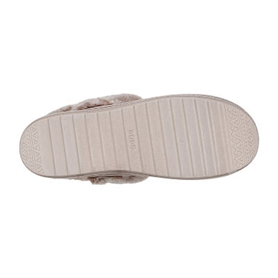 Skechers Bobs Cozy Kiss Paw Jams Womens Memory Foam Slip-On Slippers