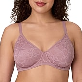Bali Breathe Cotton Modal Lace Underwire Bra DF7590
