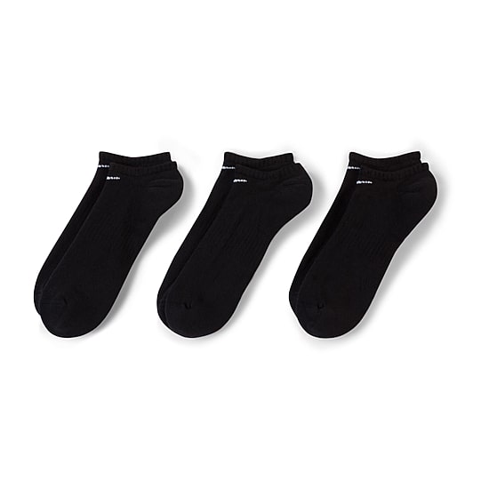Nike Everyday Cushioned Unisex Adult Multi-Pack 3 Pair No Show Socks