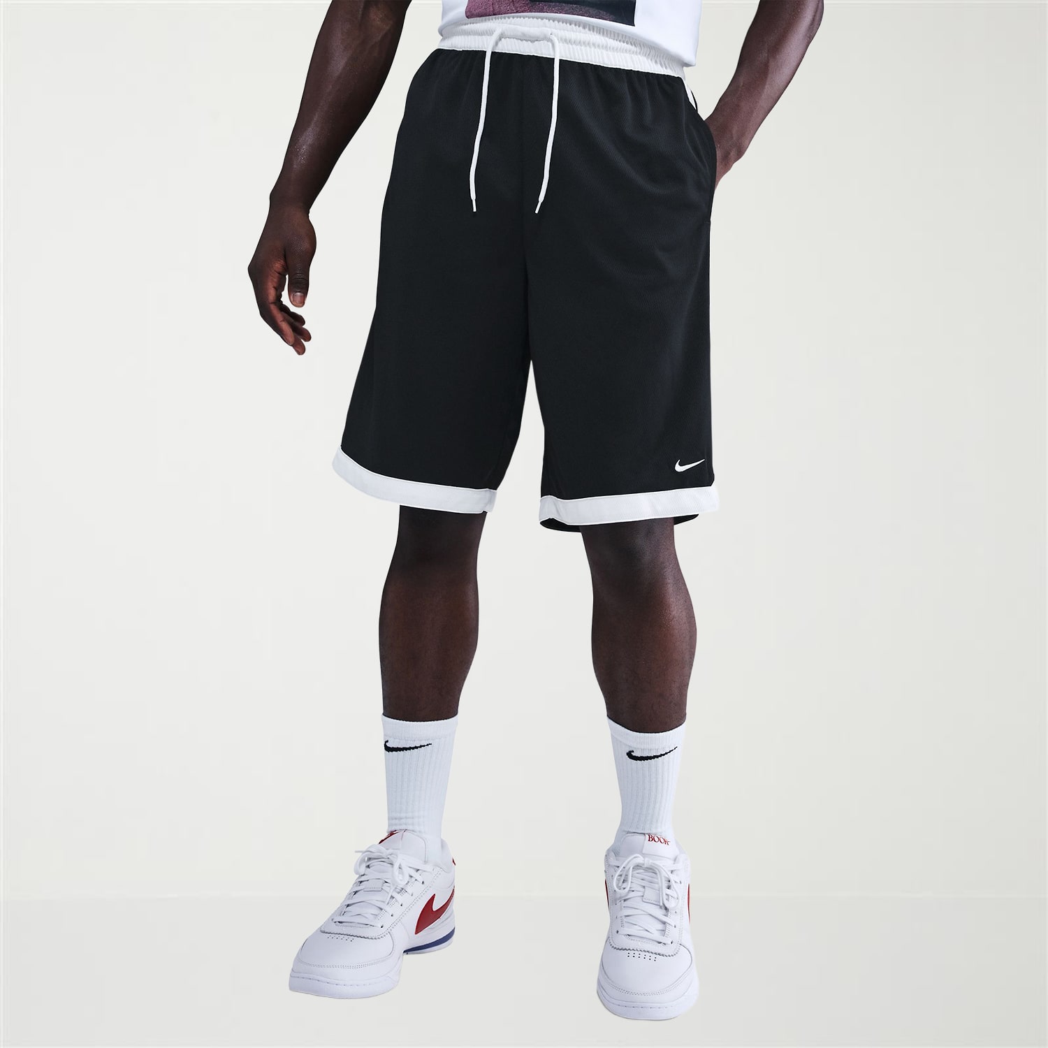 Nike Mens Mid Rise 11" Basketball Short