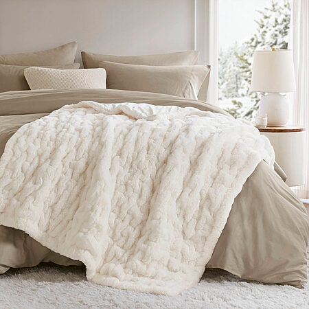 Fieldcrest Diamond Mink Throw - JCPenney