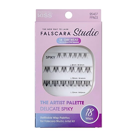 Kiss Falscara Studio Delicate Spiky | 18 Wisps