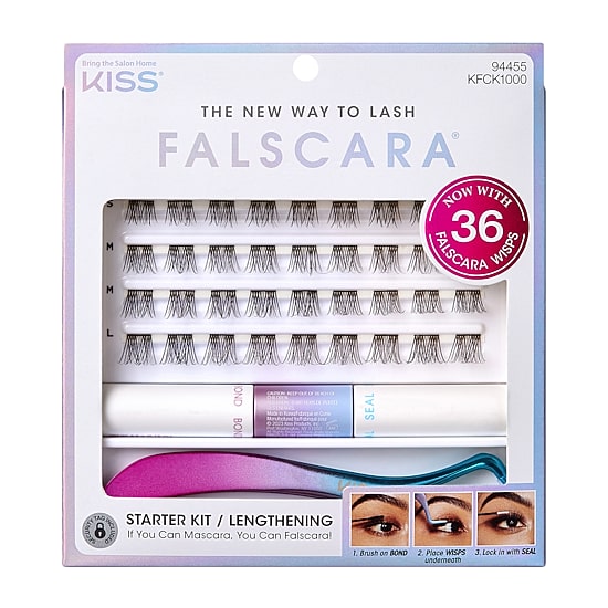 Kiss Lashes Falscara Kit Lengthening Wisps