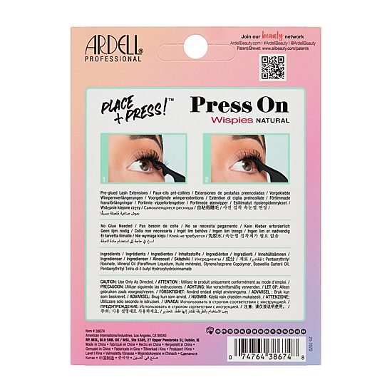 Ardell Press On Wispies Natural
