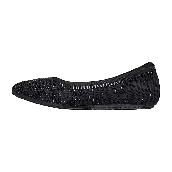Skechers Cleo 2.0 Mesmerizing Nights Womens Round Closed Toe Ballet Flats