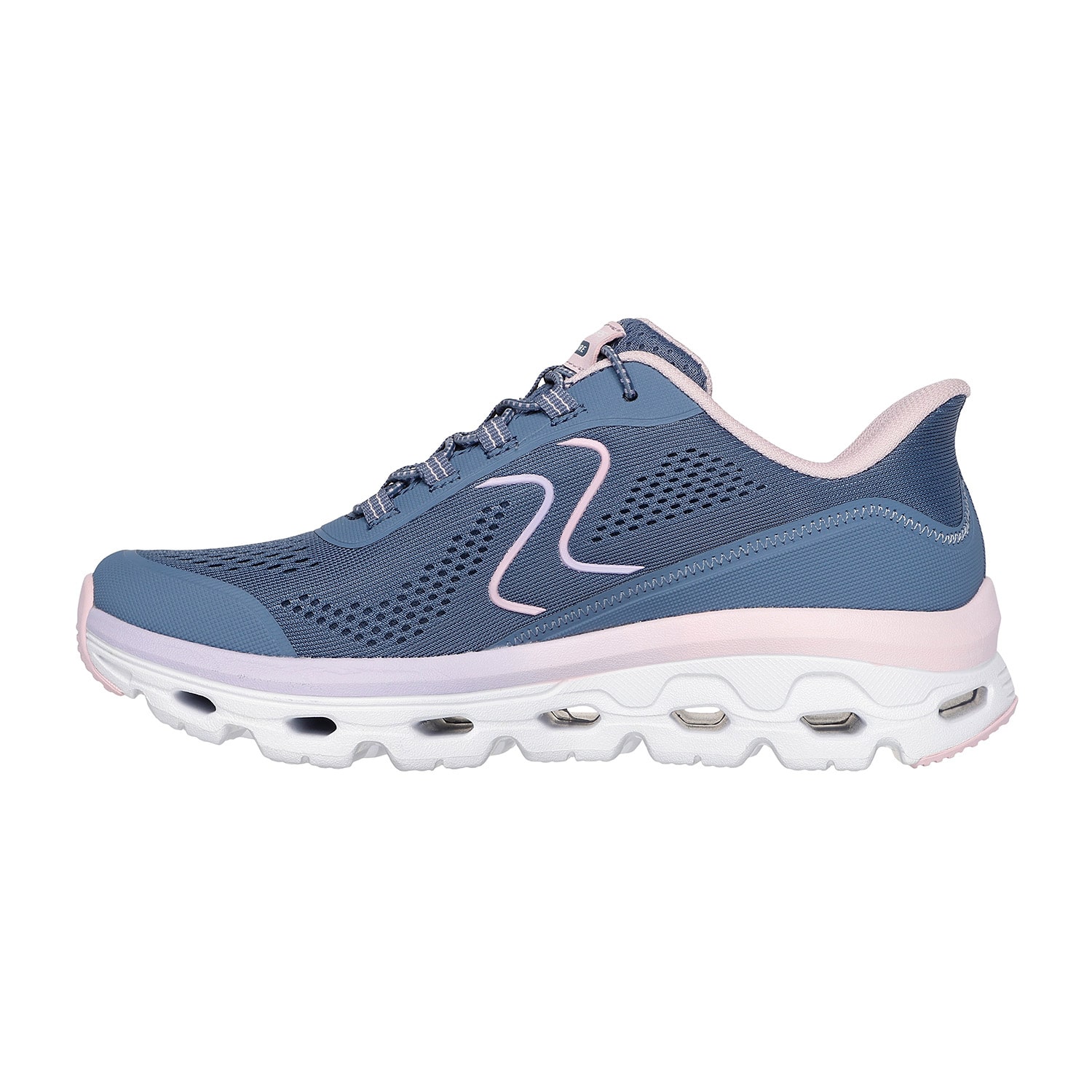 Skechers Hands Free Slip-Ins Glide-Step Sole Womens Slip-On Walking Shoes