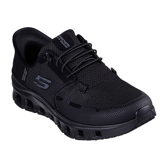 Skechers Hands Free Slip-Ins Glide-Step Pro Mens Round Closed Toe Work Shoes