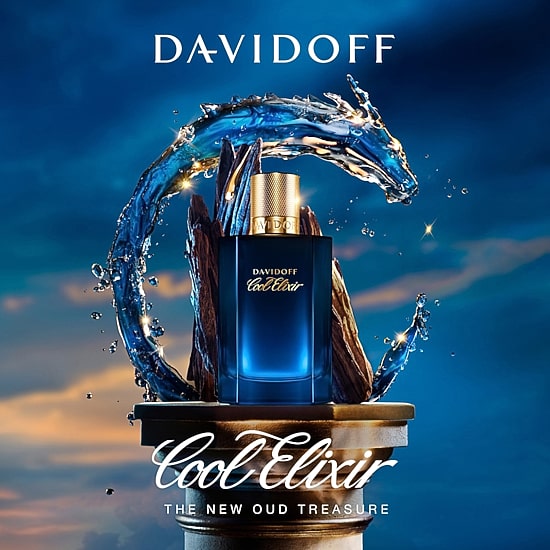 Davidoff Cool Elixir Aromatic Parfum Intense 1.7 Oz Cologne