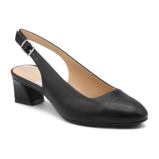 Mootsies Tootsies Kvell-Black Womens Almond Closed Toe Sculptural Heel Pumps