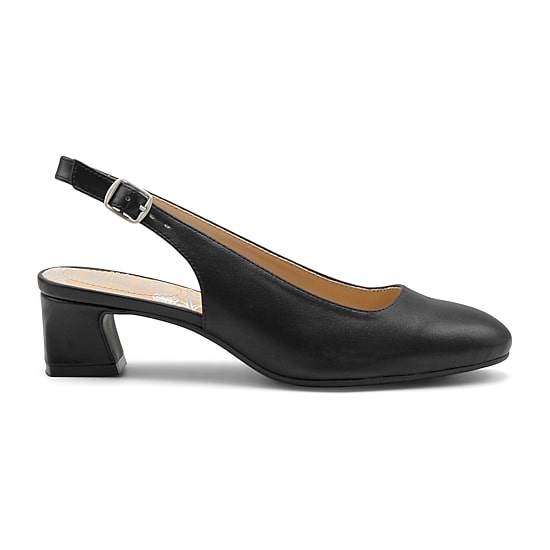 Mootsies Tootsies Kvell-Black Womens Almond Closed Toe Sculptural Heel Pumps