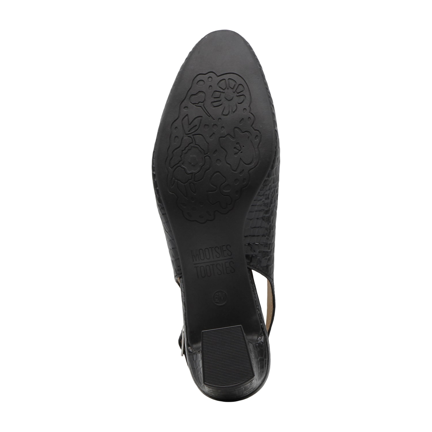 Mootsies Tootsies Kvell-Black Womens Almond Closed Toe Block Heel Pumps