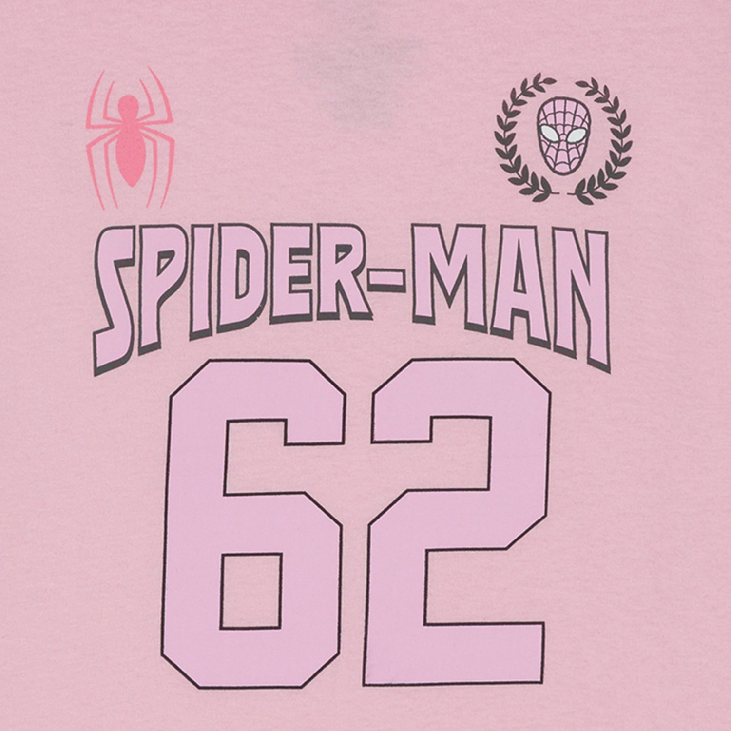Little & Big Kid Girls Crew Neck Short Sleeve Regular Fit Spiderman Graphic T-Shirt