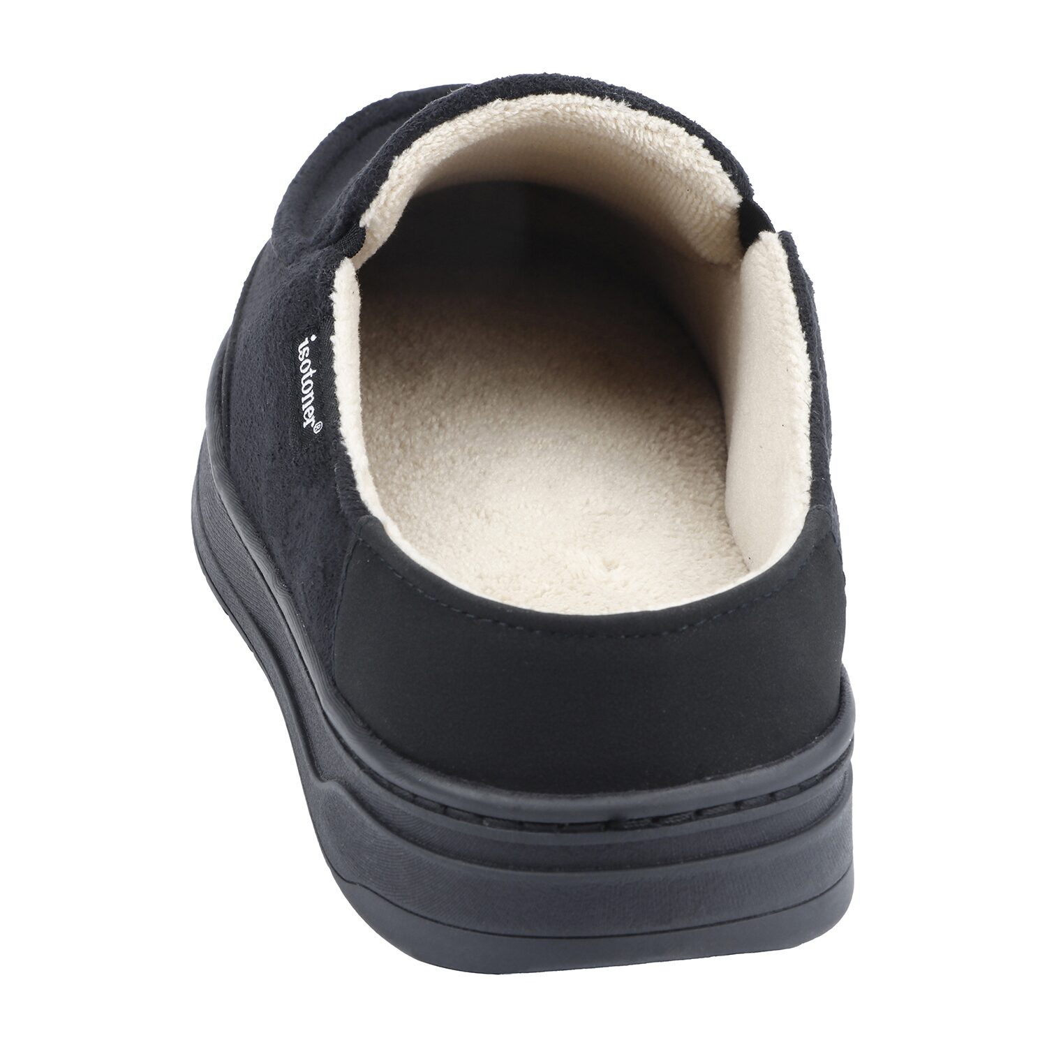 Isotoner Microsuede Carter Mens Clog Slippers