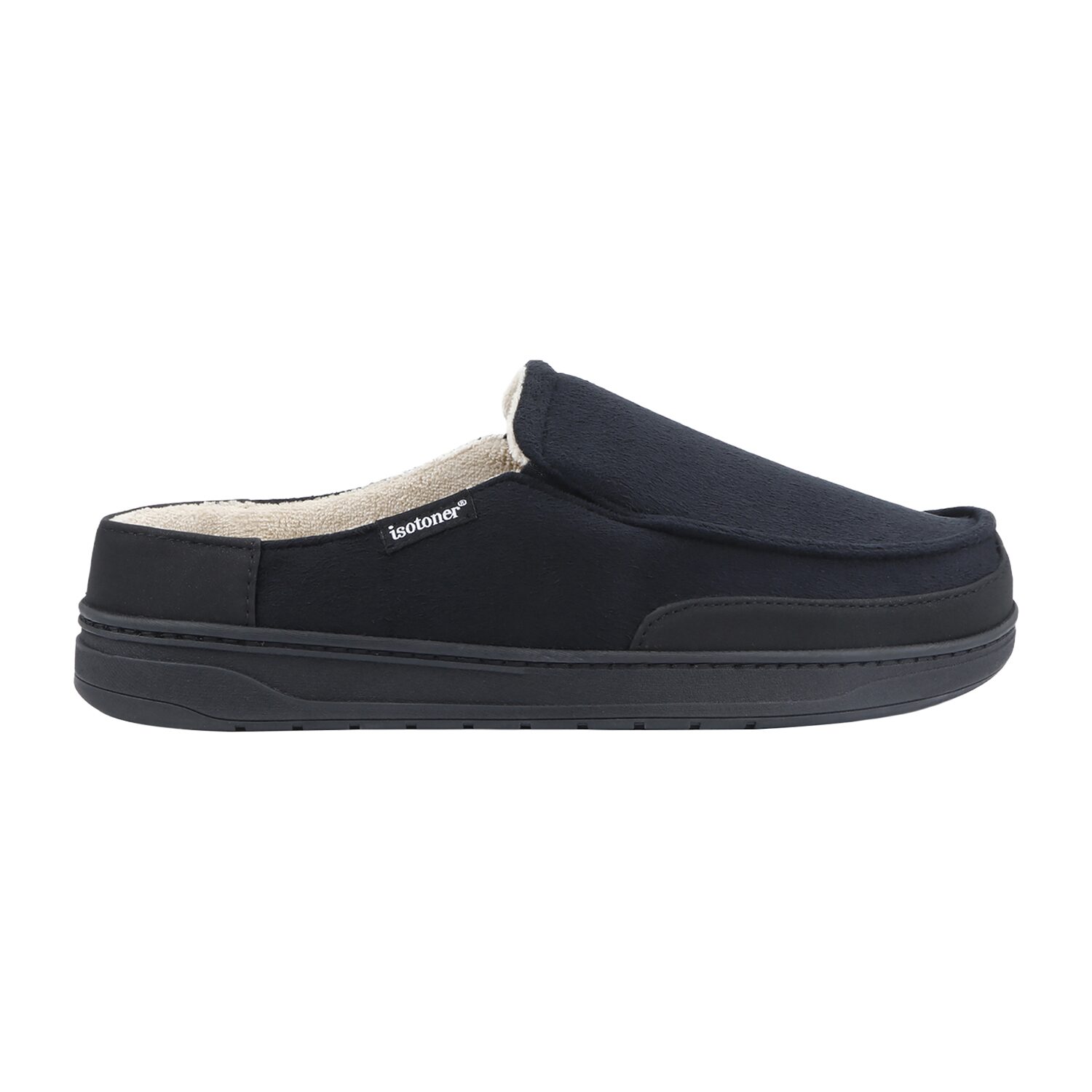 Isotoner Microsuede Carter Mens Clog Slippers