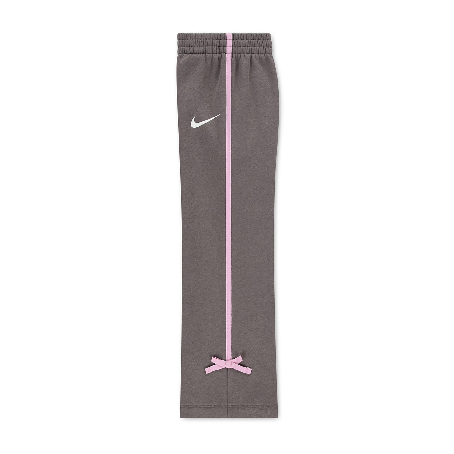 Nike Little Girls Straight Regular Fit Fleece Pull-On Pant