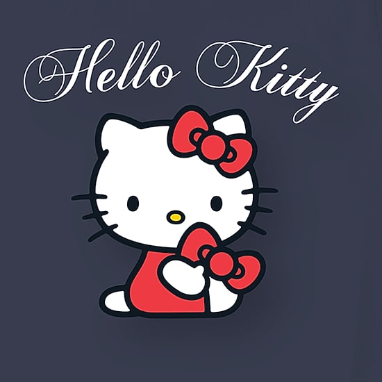 Little & Big Kid Girls Crew Neck Short Sleeve Regular Fit Hello Kitty Graphic T-Shirt