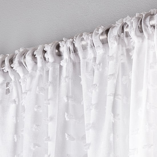 Exclusive Home Curtains Spirit Rod Pocket Sheer Set of 2 Curtain Panel