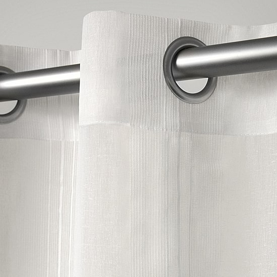 Exclusive Home Curtains Penny Grommet Top Sheer Set of 2 Curtain Panel
