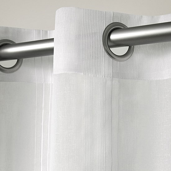 Exclusive Home Curtains Penny Grommet Top Sheer Set of 2 Curtain Panel
