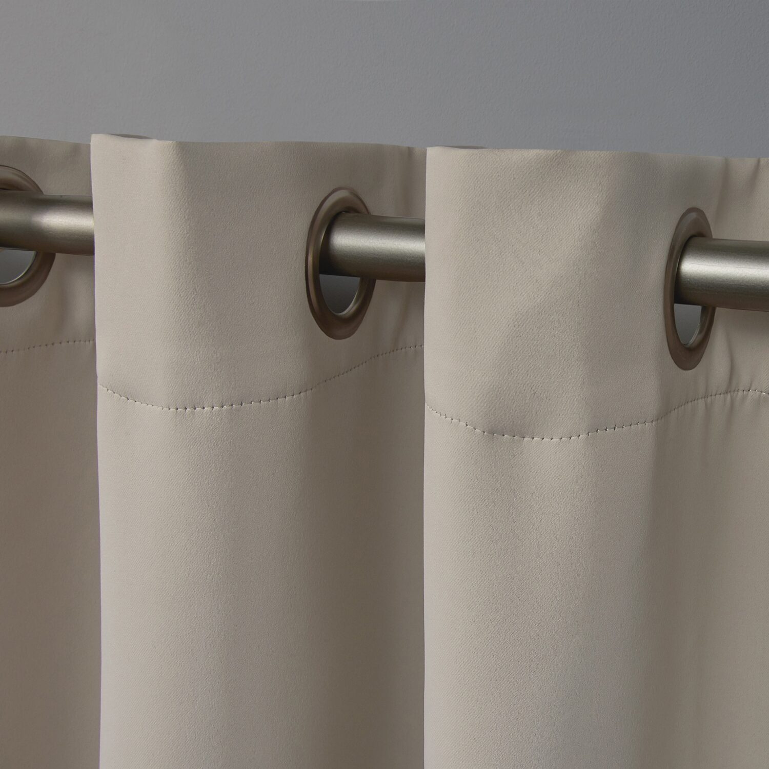 Exclusive Home Curtains Sateen Grommet Top Room Darkening Set of 2 Curtain Panel