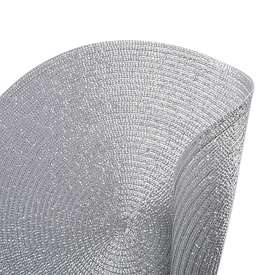 Design Imports Round Woven 4-pc. Placemats