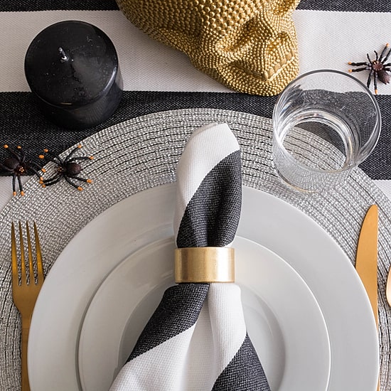 Design Imports Round Woven 4-pc. Placemats