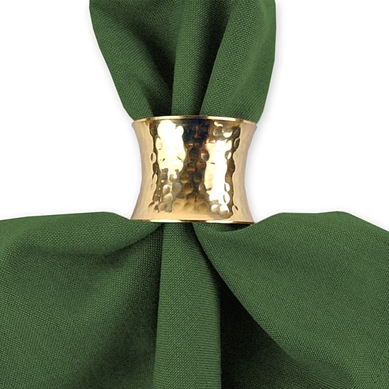 Design Imports Hammered 12-pc. Napkin Rings