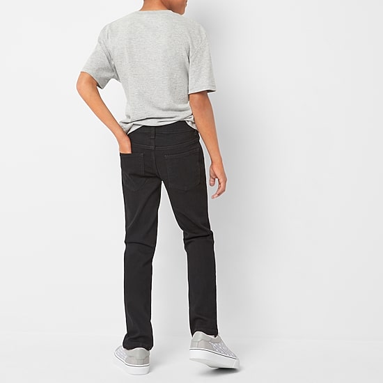 Thereabouts Little & Big Kid Boys Adjustable Waist Stretch Fabric Skinny Fit Denim Jean